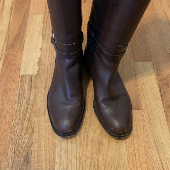 Coach brown leather Boots - Picture 4 of 5
